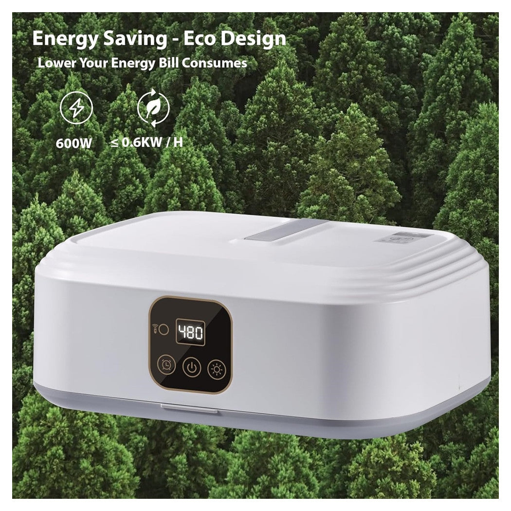 Dakuda © Asciugatrice Portatile Elettrica 1200W con Timer