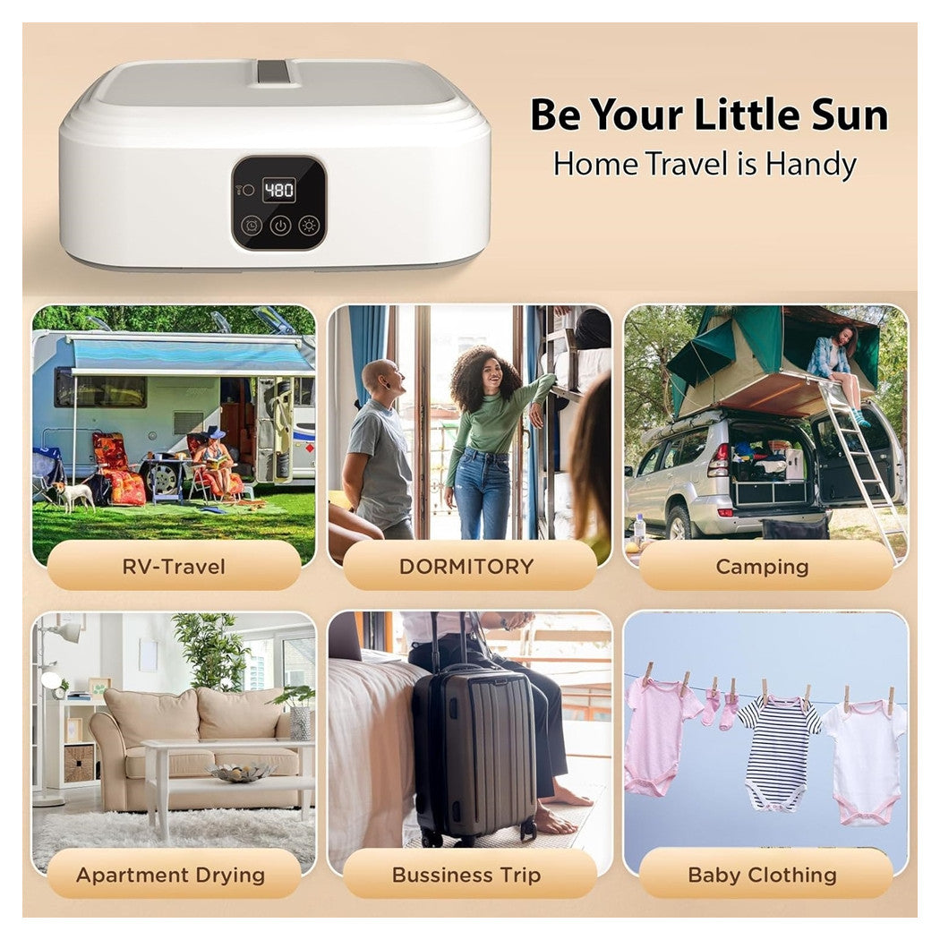 Dakuda © Asciugatrice Portatile Elettrica 1200W con Timer