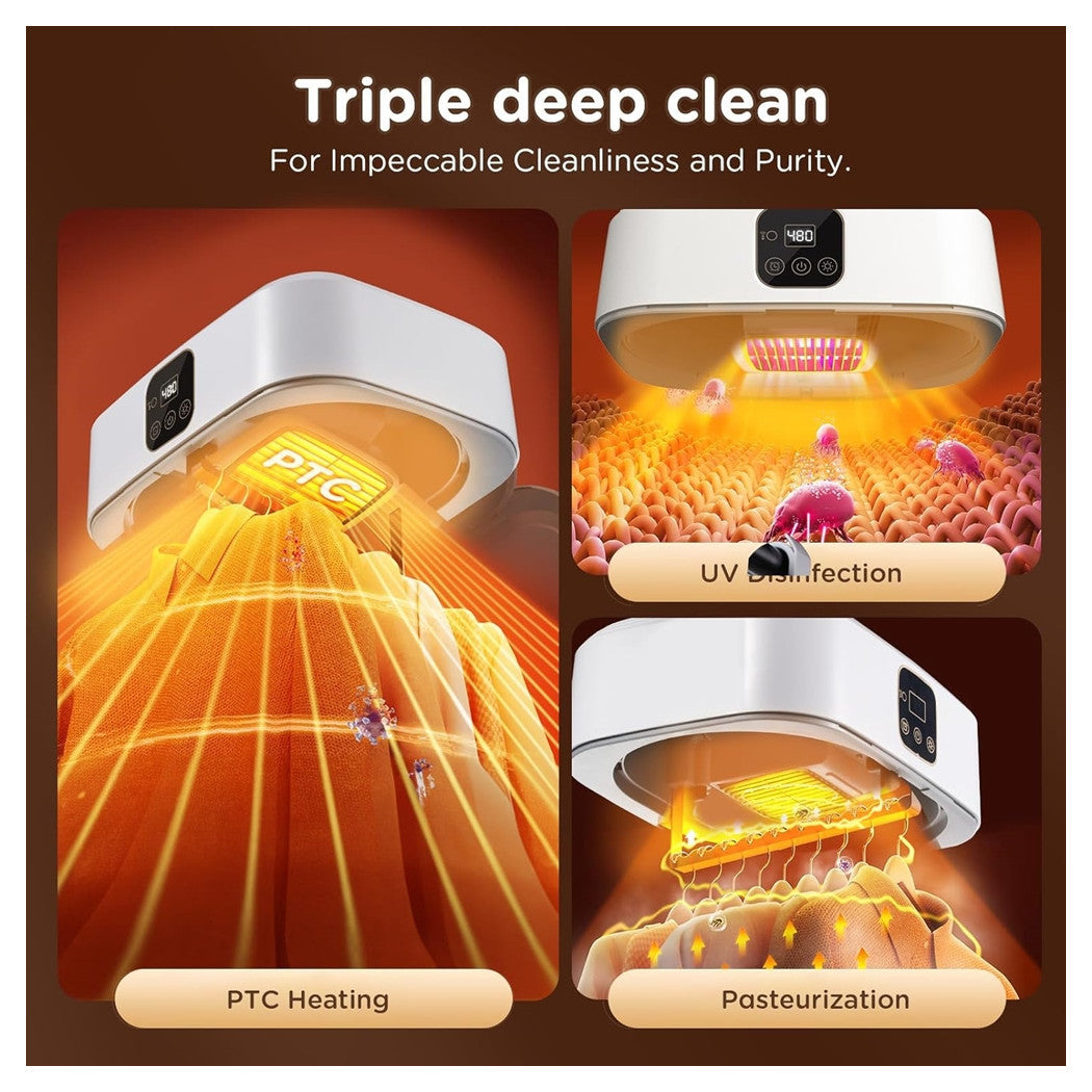 Dakuda © Asciugatrice Portatile Elettrica 1200W con Timer