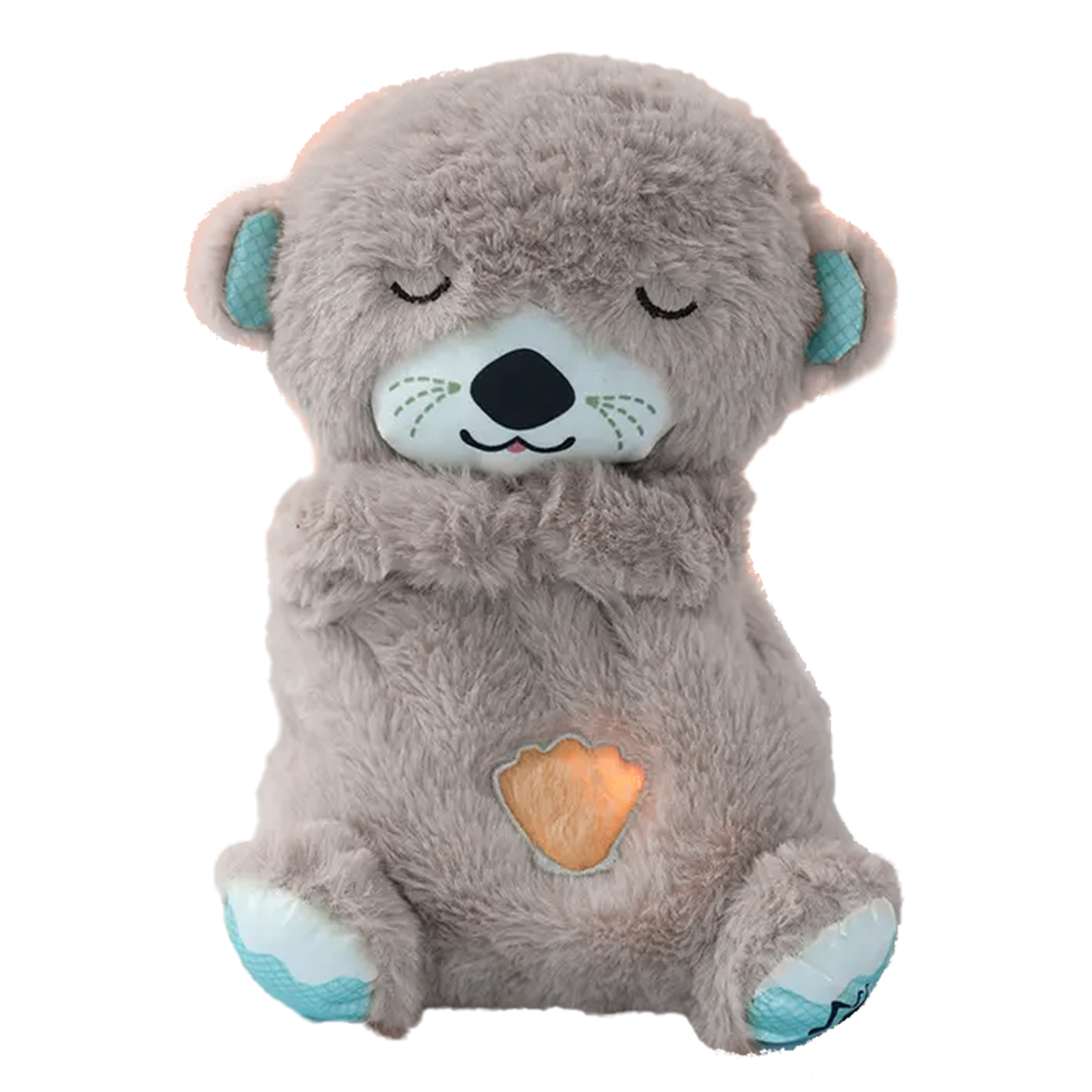Dakuda Orsetto Respirante – Peluche Musicale con Luci per Sonno Calmo