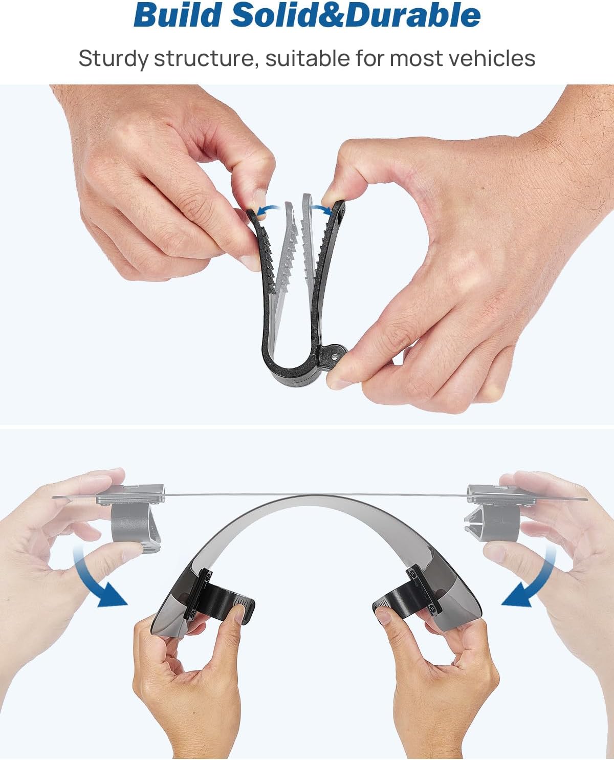 Dakuda© Visiera Parasole Auto Polarizzata – Anti-Abbagliamento UV400