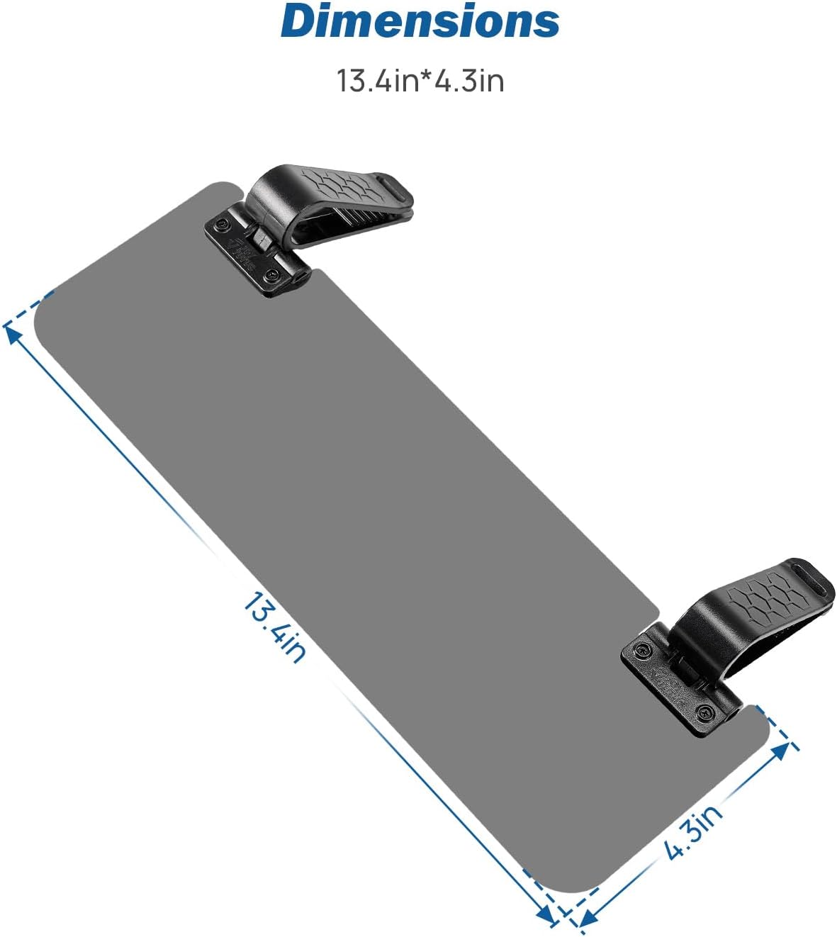 Dakuda© Visiera Parasole Auto Polarizzata – Anti-Abbagliamento UV400