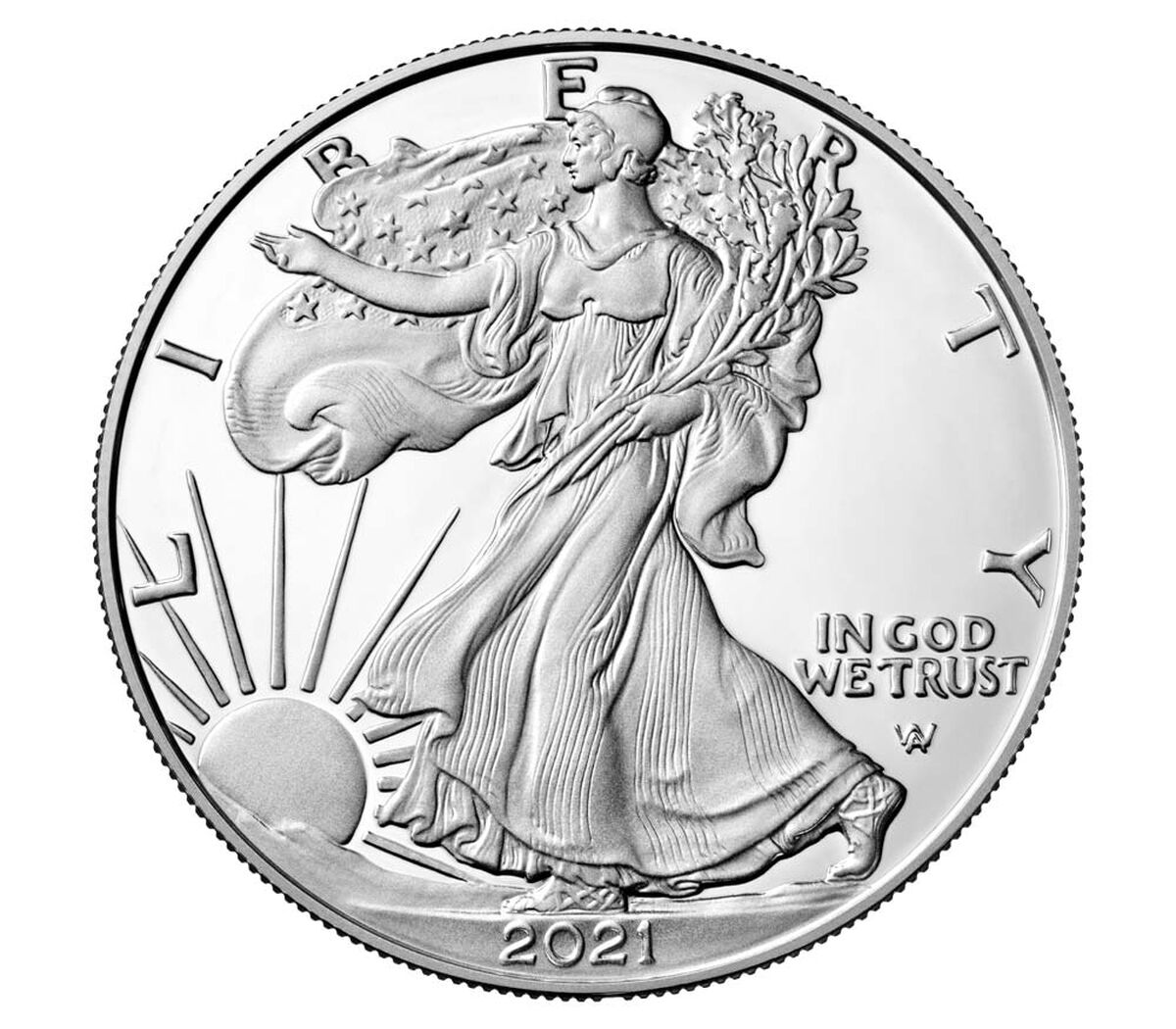 Eagle Silver Coin 2021