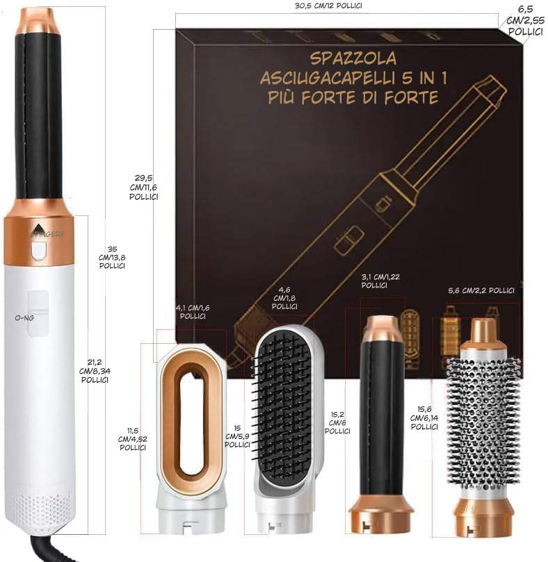 Lumea Styler 5in1 – Spazzola Aria Calda Auto-Curl