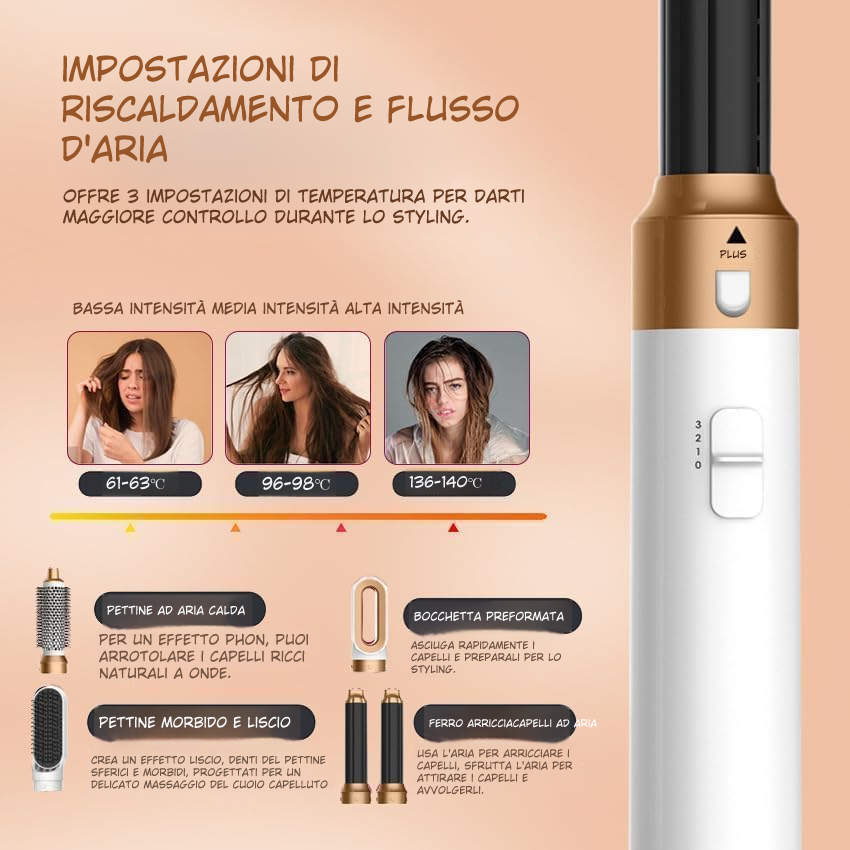Lumea Styler 5in1 – Spazzola Aria Calda Auto-Curl