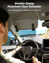 Dakuda© Visiera Parasole Auto Polarizzata – Anti-Abbagliamento UV400